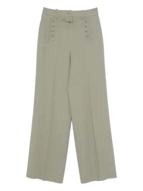 button-fastening trousers by ERMANNO SCERVINO