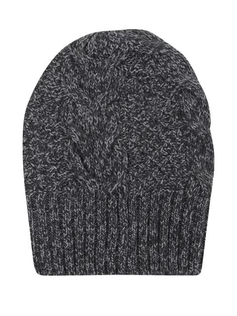 cable-knit beanie hat by ERMANNO SCERVINO
