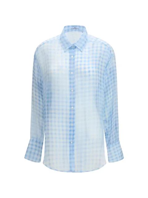 check-pattern shirt by ERMANNO SCERVINO