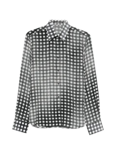 checkered shirt by ERMANNO SCERVINO