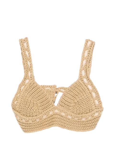 crochet top by ERMANNO SCERVINO