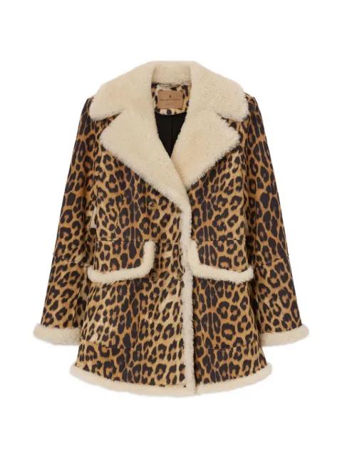double-breasted coat by ERMANNO SCERVINO