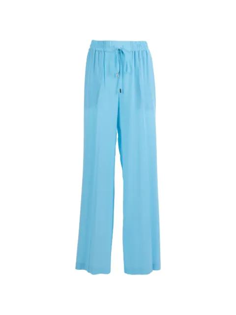 drawstring silk trousers by ERMANNO SCERVINO