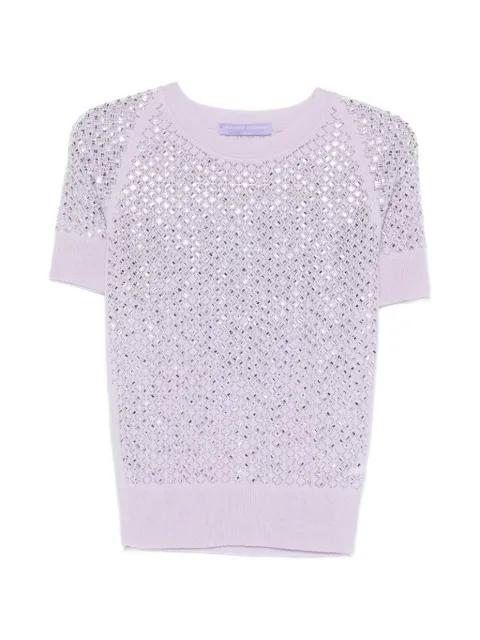 embellished T-shirt by ERMANNO SCERVINO