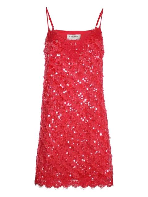 embellished mini dress by ERMANNO SCERVINO