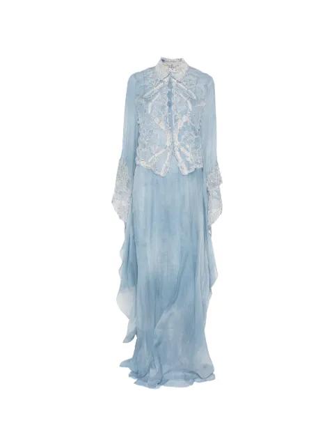 embroidered maxi dress by ERMANNO SCERVINO