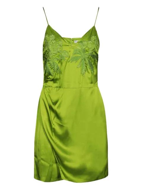 embroidered slip mini dress by ERMANNO SCERVINO