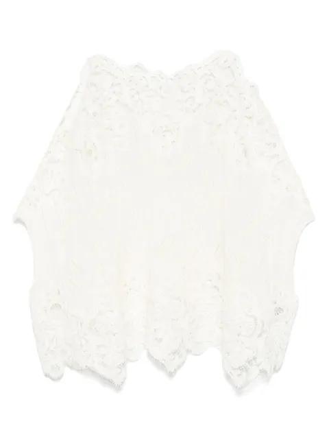 embroidered top by ERMANNO SCERVINO