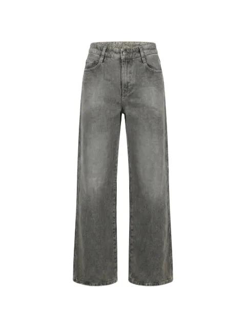 faded straight-leg jeans by ERMANNO SCERVINO