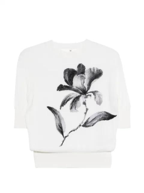 floral T-shirt by ERMANNO SCERVINO