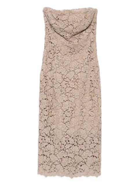 floral-lace mini dress by ERMANNO SCERVINO