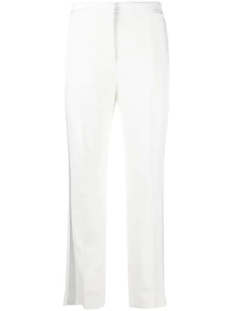 high-waisted tapered trousers by ERMANNO SCERVINO
