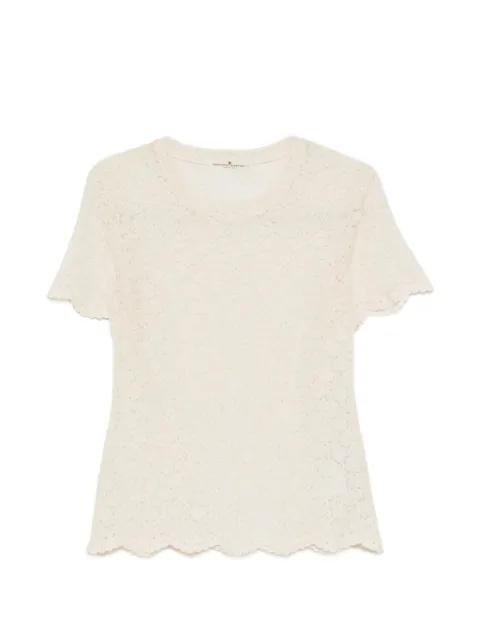 lace T-shirt by ERMANNO SCERVINO