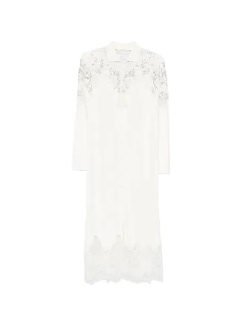 lace-detail midi dress by ERMANNO SCERVINO
