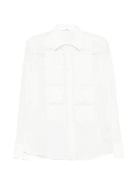 lace-detail shirt by ERMANNO SCERVINO