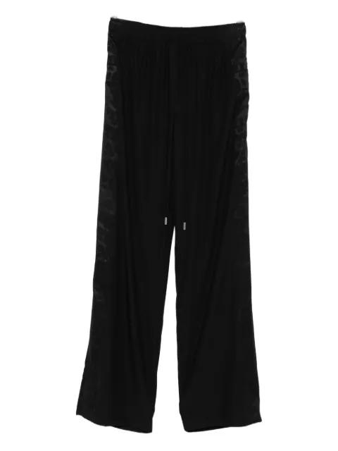 lace-insert drawstring trousers by ERMANNO SCERVINO