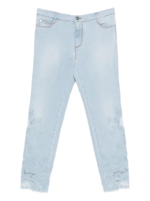 lace jeans by ERMANNO SCERVINO