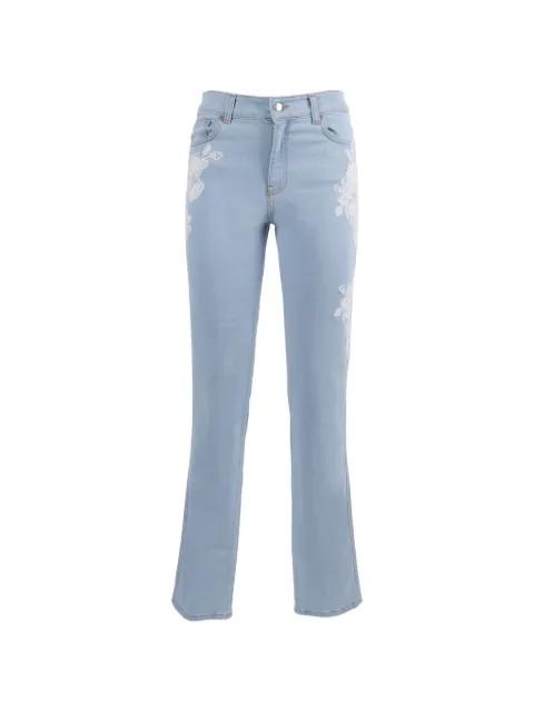 lace-patch jeans by ERMANNO SCERVINO