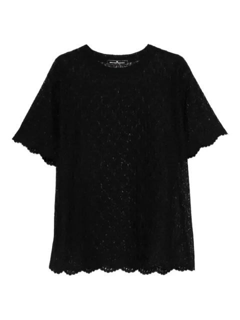 lace scalloped top by ERMANNO SCERVINO