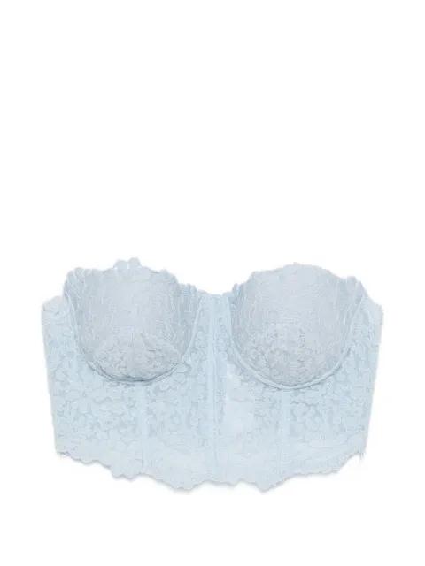 lace spaghetti-strap top by ERMANNO SCERVINO
