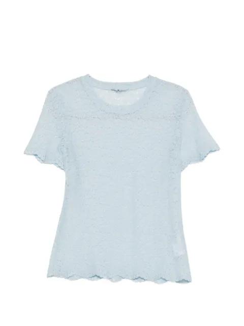 lace t-shirt by ERMANNO SCERVINO