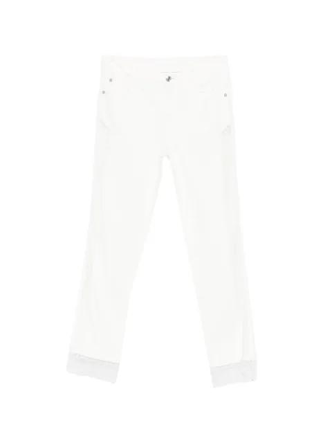 lace-trim jeans by ERMANNO SCERVINO
