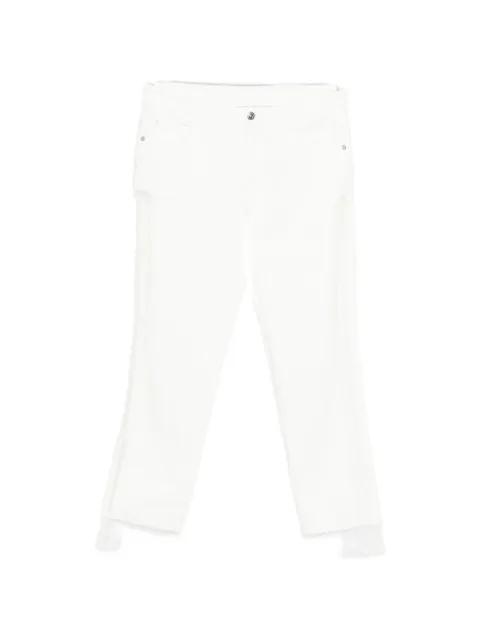 lace-trim jeans by ERMANNO SCERVINO