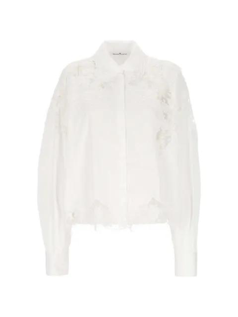 lace-trim shirt by ERMANNO SCERVINO
