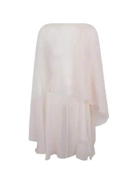 layered draped cape by ERMANNO SCERVINO