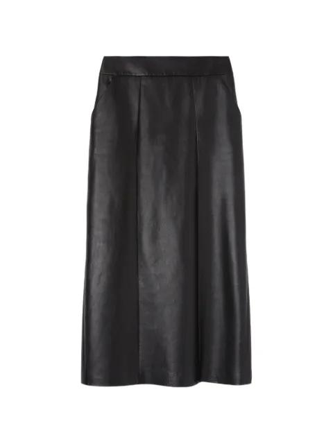leather midi skirt by ERMANNO SCERVINO