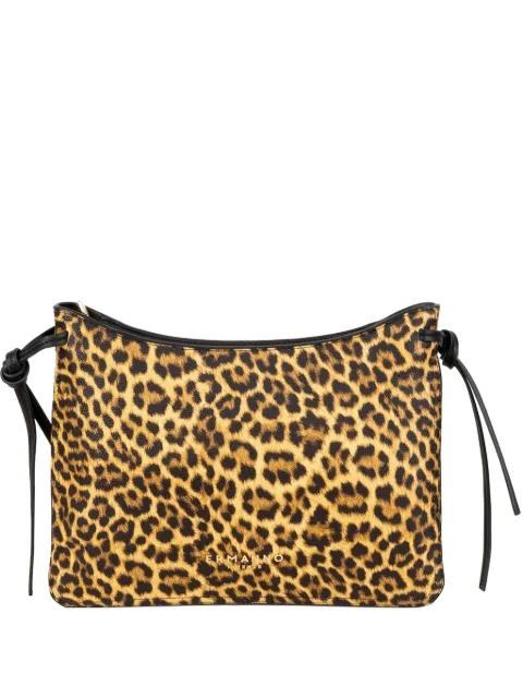 leopard-print clutch bag by ERMANNO SCERVINO