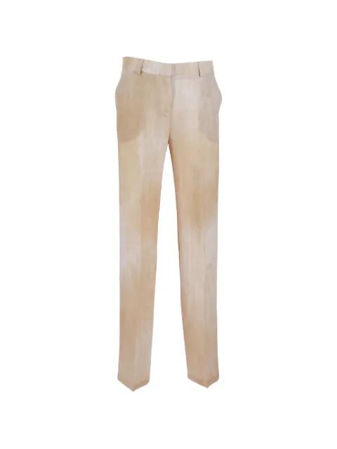 logo-embroidered trousers by ERMANNO SCERVINO
