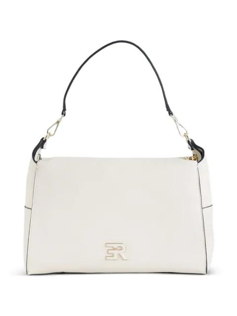 logo-plaque clutch bag by ERMANNO SCERVINO