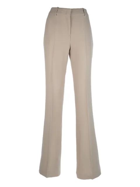 pleated-front straight trousers by ERMANNO SCERVINO