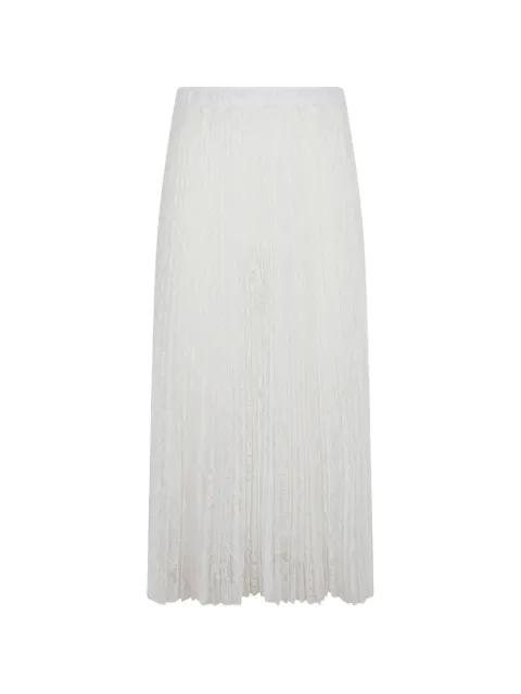 pleated lace skirt by ERMANNO SCERVINO