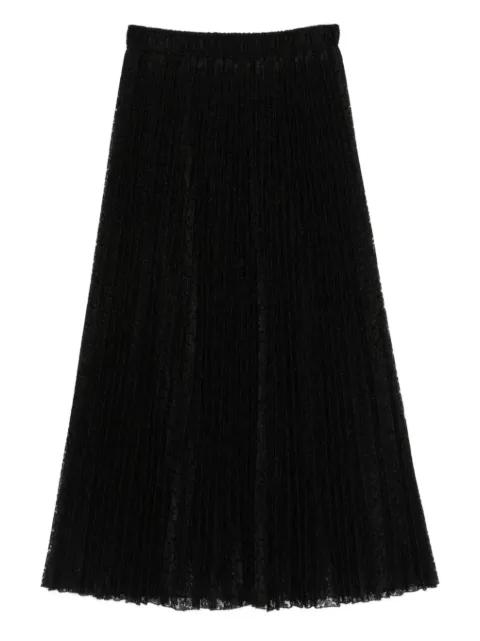 plissé midi skirt by ERMANNO SCERVINO