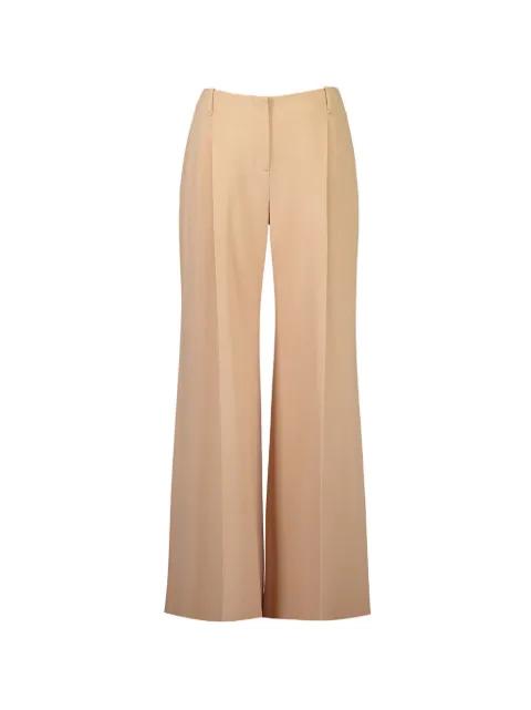 pressed-crease wide-leg trousers by ERMANNO SCERVINO