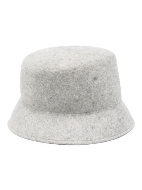 safety-pin bucket hat by ERMANNO SCERVINO