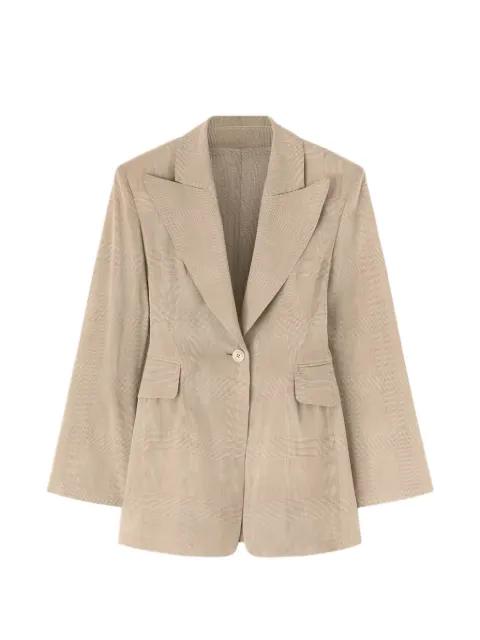 single-breasted blazer by ERMANNO SCERVINO