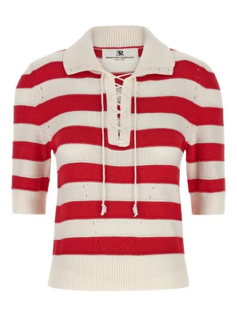 striped polo shirt by ERMANNO SCERVINO