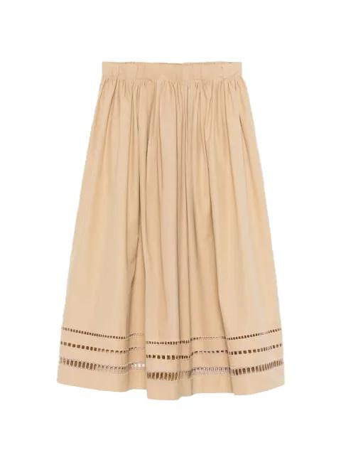 tie-waist midi skirt by ERMANNO SCERVINO