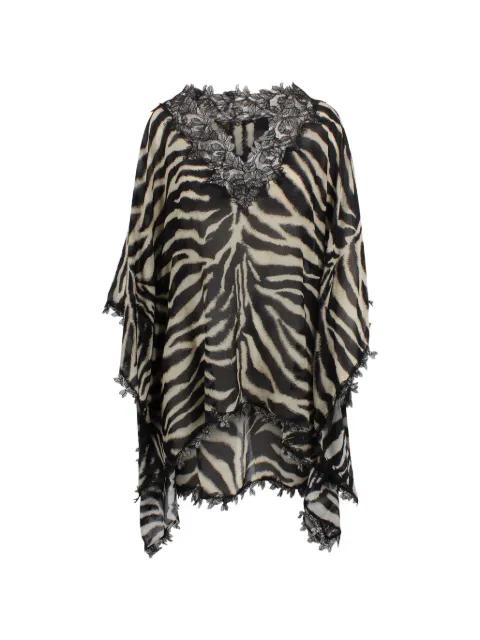 zebra lace dress by ERMANNO SCERVINO