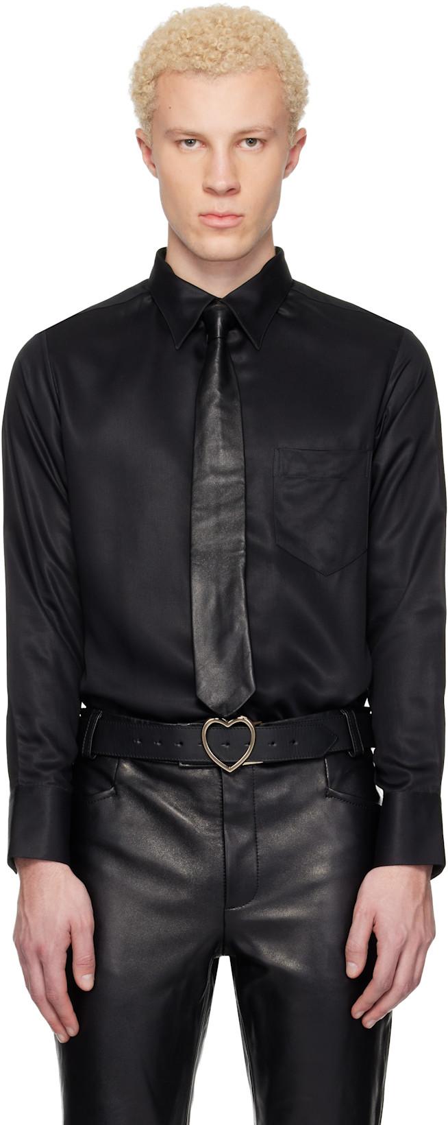 Black Classic Shirt by ERNEST W. BAKER