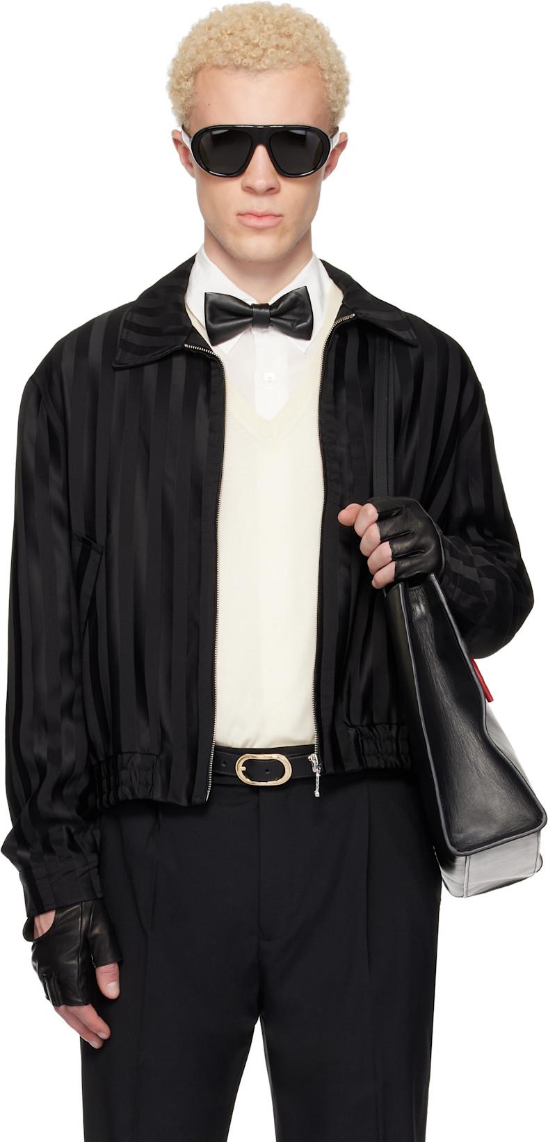 Black Harrington Jacket by ERNEST W. BAKER