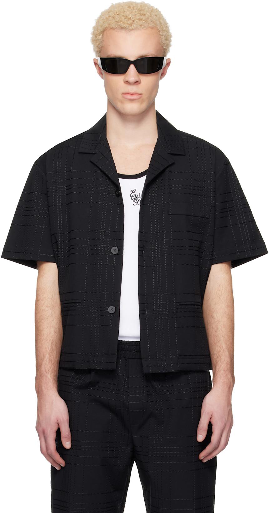 Black Tailoring Shirt by ERNEST W. BAKER
