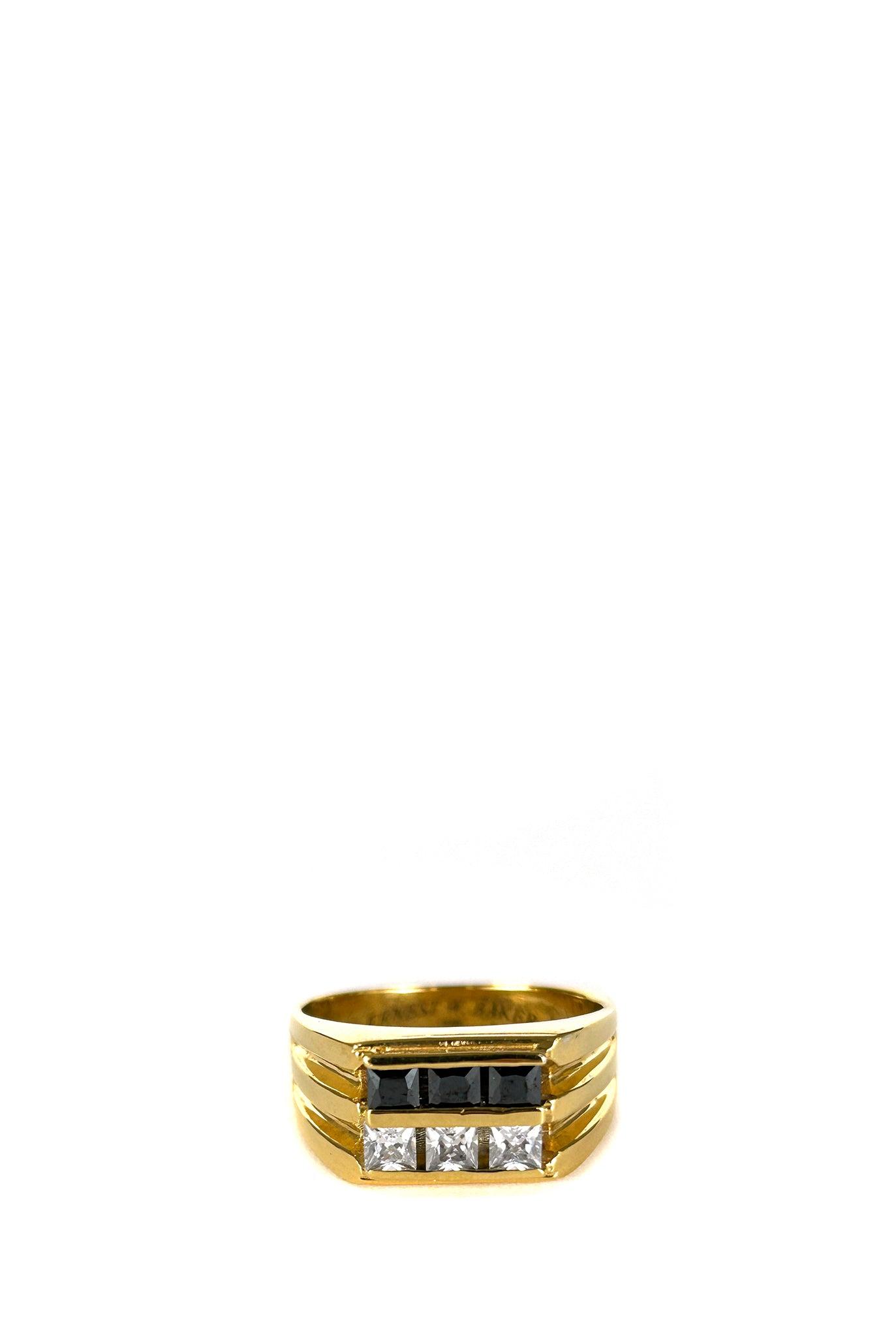 Ernest W. Baker 6-Stone Ring by ERNEST W. BAKER