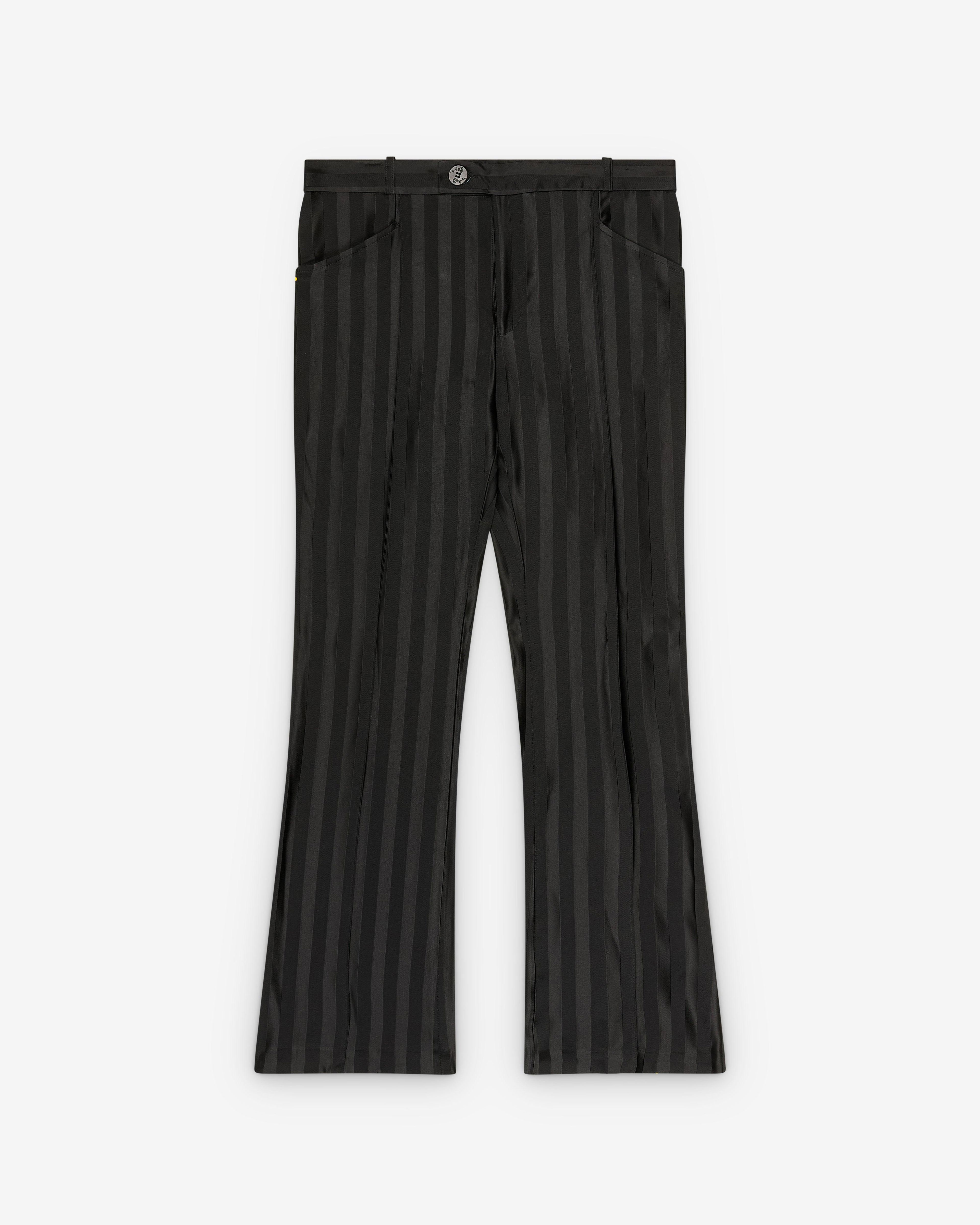 Ernest W. Baker - Men's Flare Trousers - (Black) by ERNEST W. BAKER