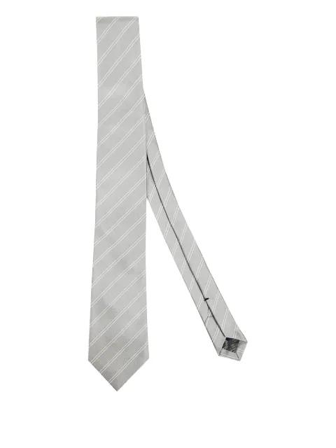 diagonal-stripe silk tie by ERRICO FORMICOLA