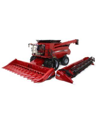 1/16 Big Farm Case IH Combine with Grain & Corn Heads 5-7 - Ages 5-7 by ERTL
