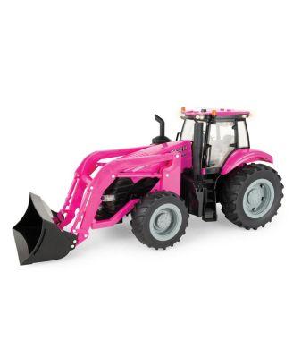 1/16 Big Farm PINK Case IH Magnum Tractor with Loader and Lights & Sounds - Ages 5-7 by ERTL
